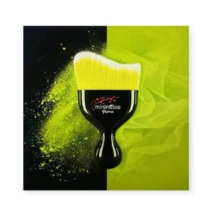 new Mirenesse ❤︎︎ Ltd Ed Shona Ping Pong Kabuki Sculptor Vegan Brush ❤︎︎ Black